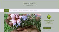 Desktop Screenshot of blumen-huschle.at